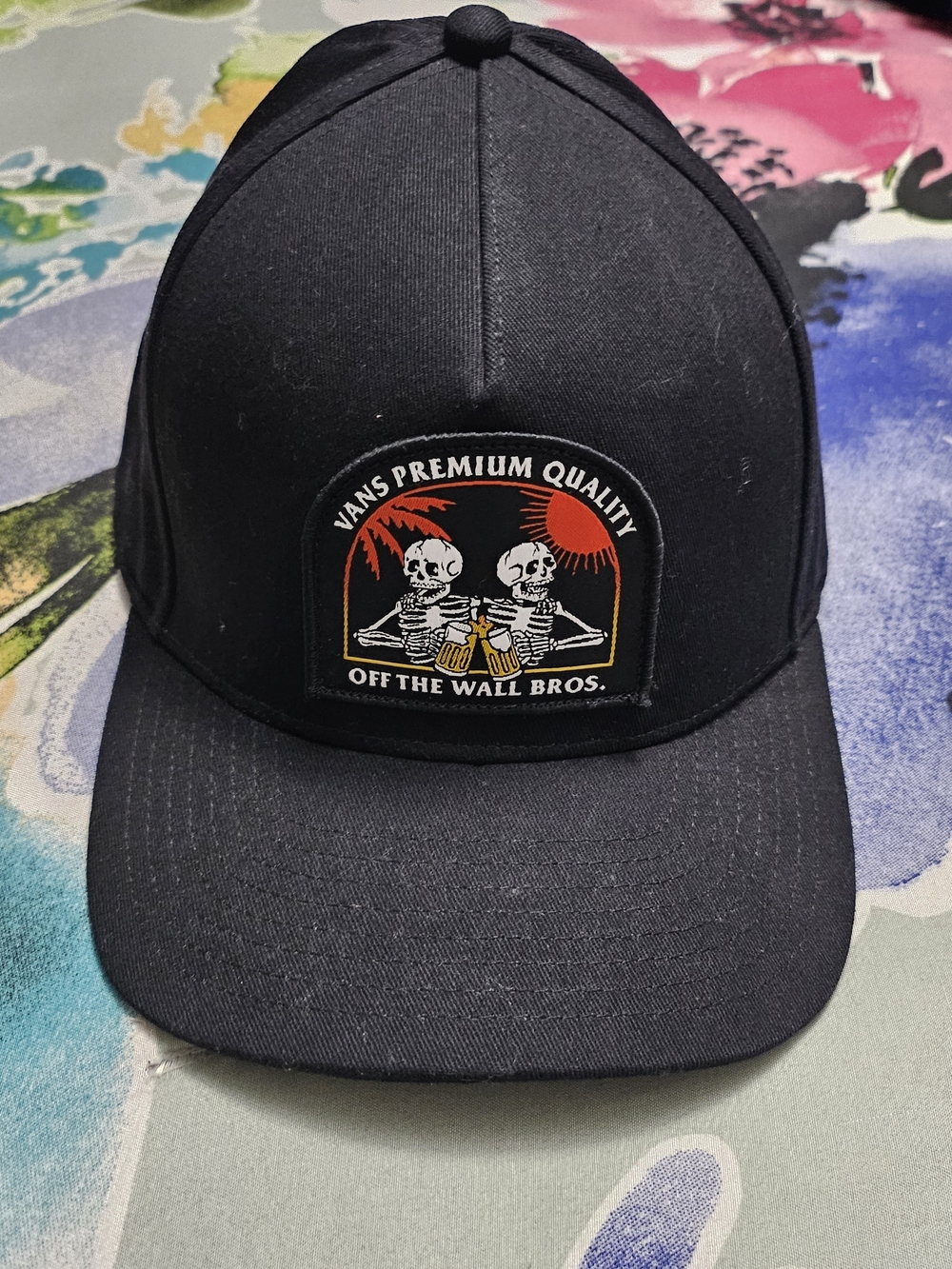 Vans Premium Quality Black Trucker Hat - Off The Wall Bros.